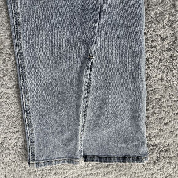 1822 Denim Women Retro 70s Super Flared Jeans Slit Hem Bell Bottom High Rise Y2K - Picture 3 of 16